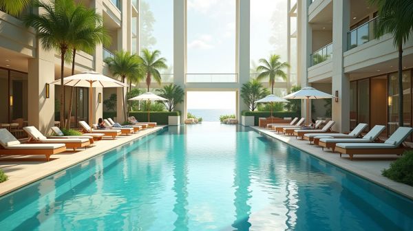 Optez pour un séjour inoubliable dans les meilleurs hôtels avec piscine